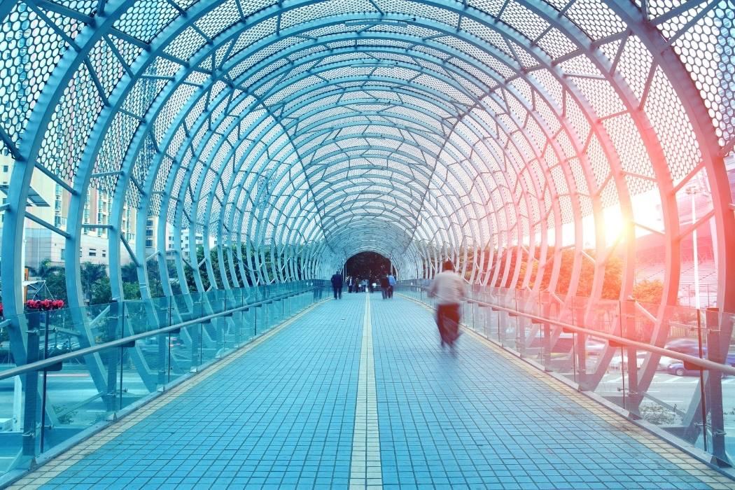 Shenzhen_China_walking tunnel
